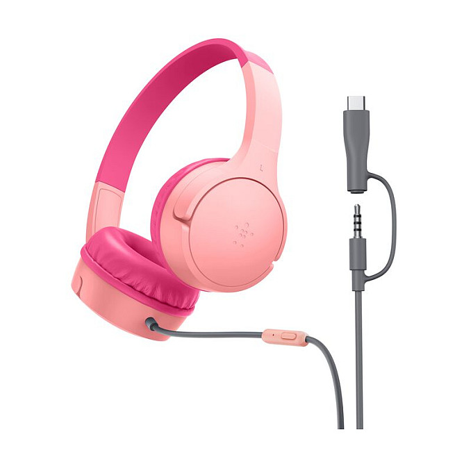 Belkin SoundForm kabelgeb.On-Ear Kopfhrer f.Kinder,pk.AUD010hqPK