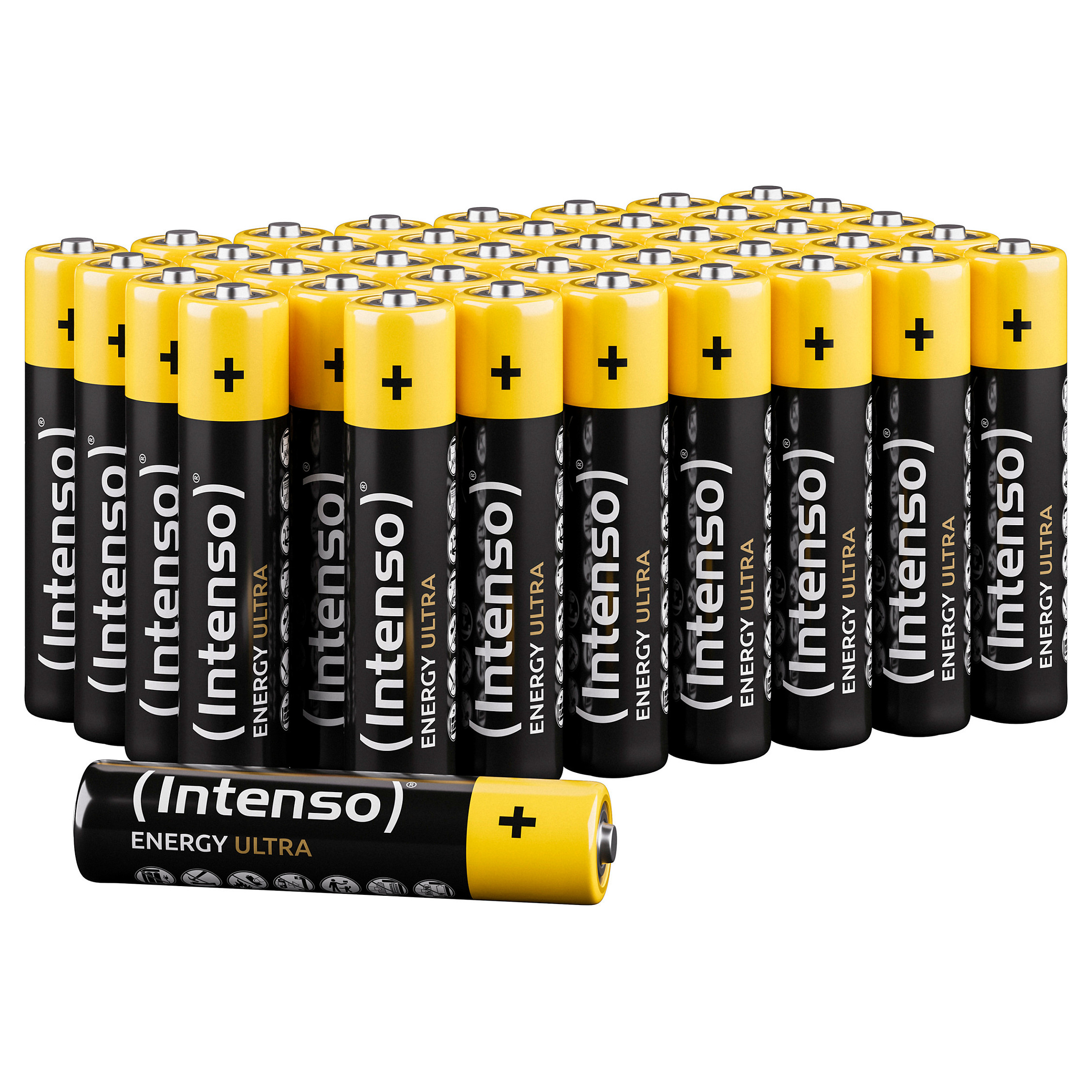 Intenso 7501510 - Energy Ultra Alkaline Batterie AAA Micro 40er-Pack - Batterie