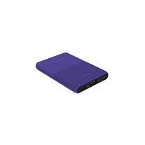 TerraTec P50 Pocket - Powerbank - 5000 mAh - 2.1 A - 2 Ausgabeanschlussstellen (USB, USB-C)