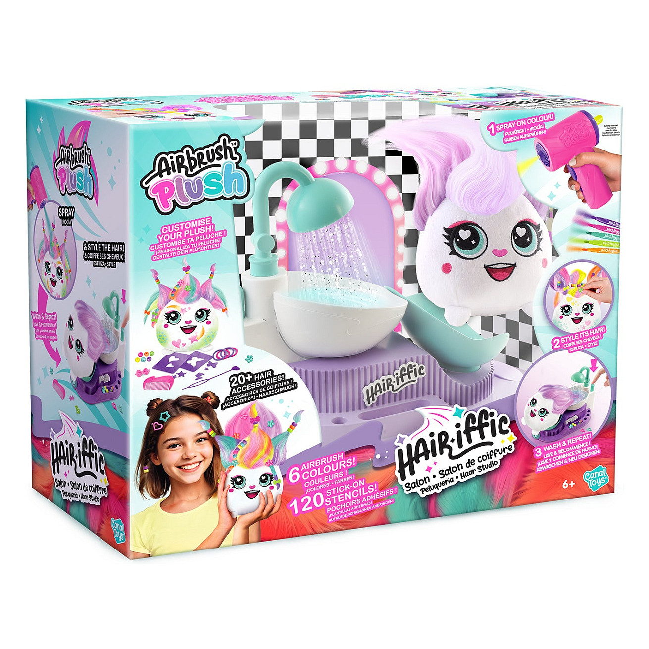 Canal Toys Airbrush Plush AIR 044 role play toy Spielwaren