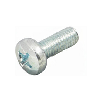 SCHROFF Linsenschraube M6, verzinkt - NTS LINSENSCHRAUB.M6X16 100S