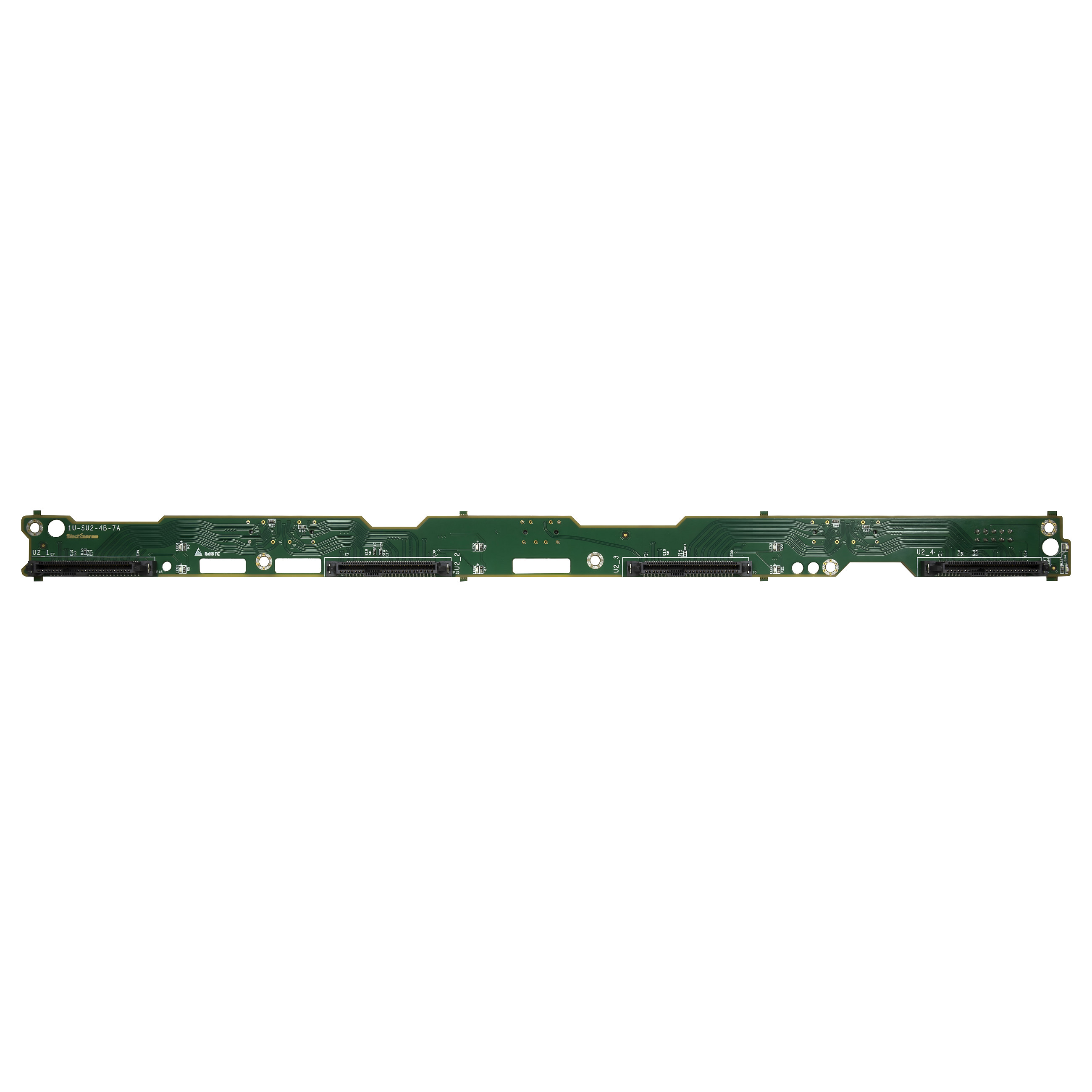 Inter-Tech SU-2, NVMe/ SAS/ SATA, 4-fach