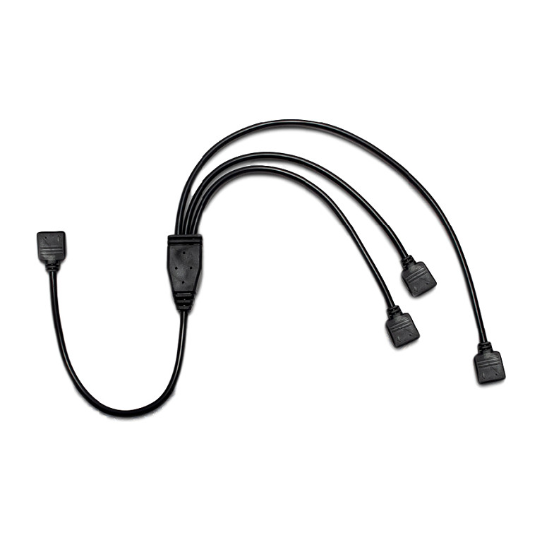 Inter-Tech Kabel RGB Verteiler, 3-fach Kabel