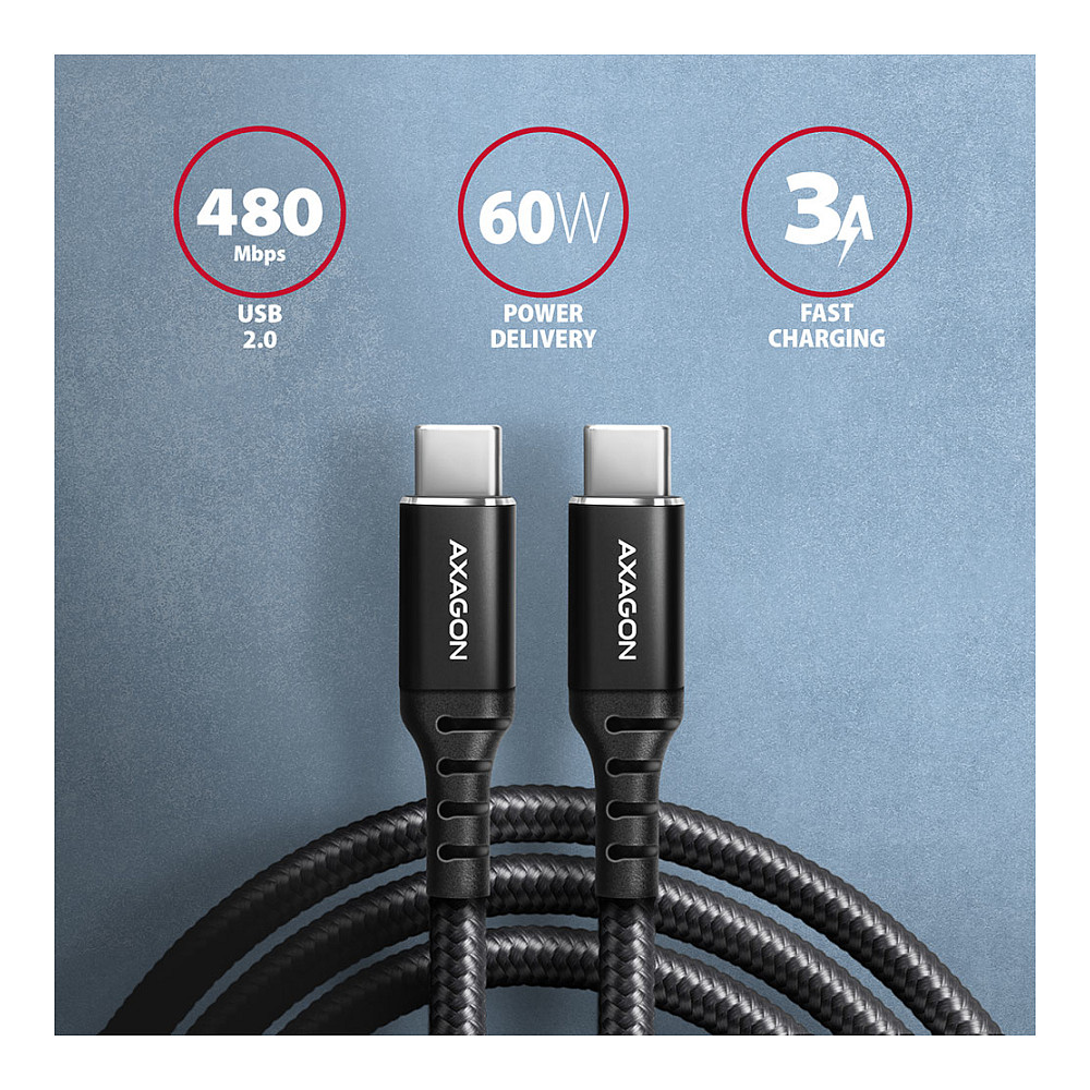Axagon BUCM-CM10AB USB cable