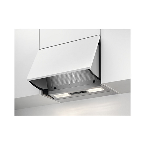 AEG Carat EB-Dunstabzugsh. DEB2531S Flip Open 56cm 3 Stufen LED-Beleuchtung