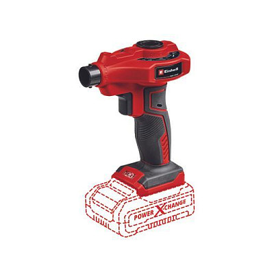 Power X-Change Akku-Luftpumpe CE-AP 18 Li-Solo, 18Volt (rot/noir, sans Akku et Ladegert)
