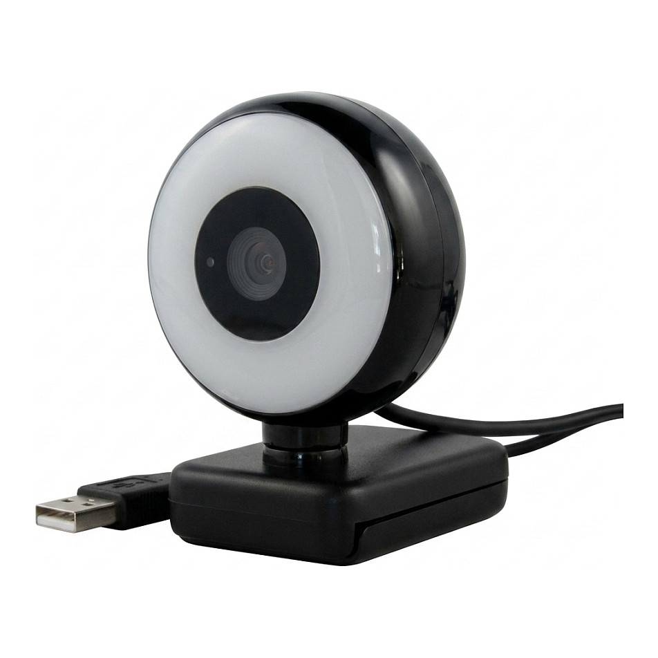 WEMISS CM-A2 Stream Series with Ring Light Full HD Webcam with 1/3