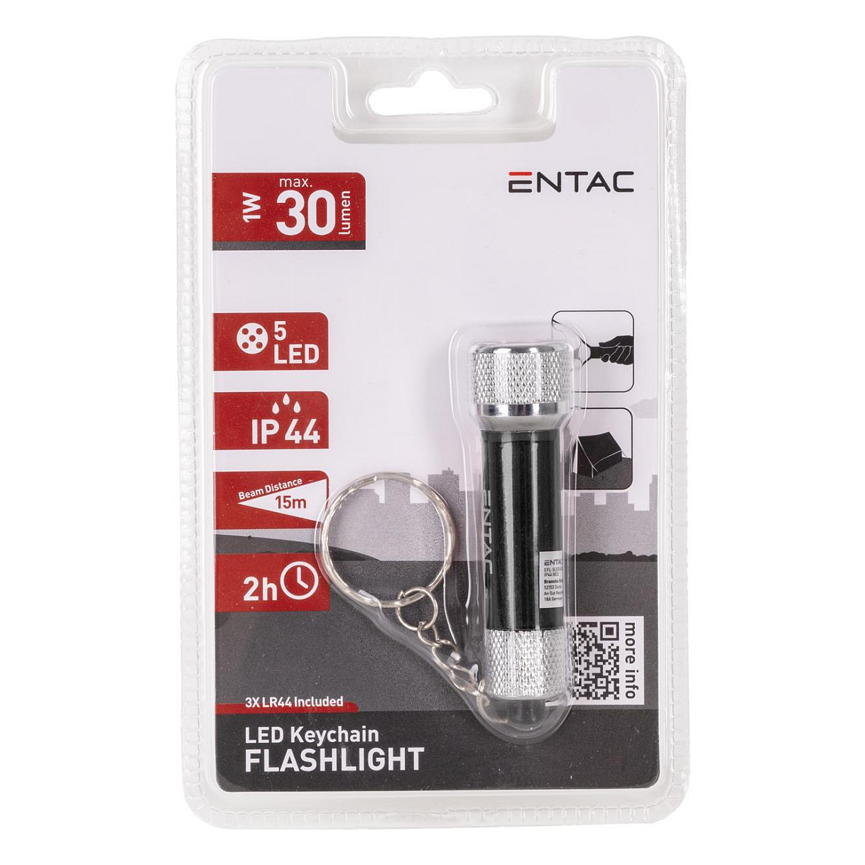 Entac EFL-5LED-KC-BL flashlight