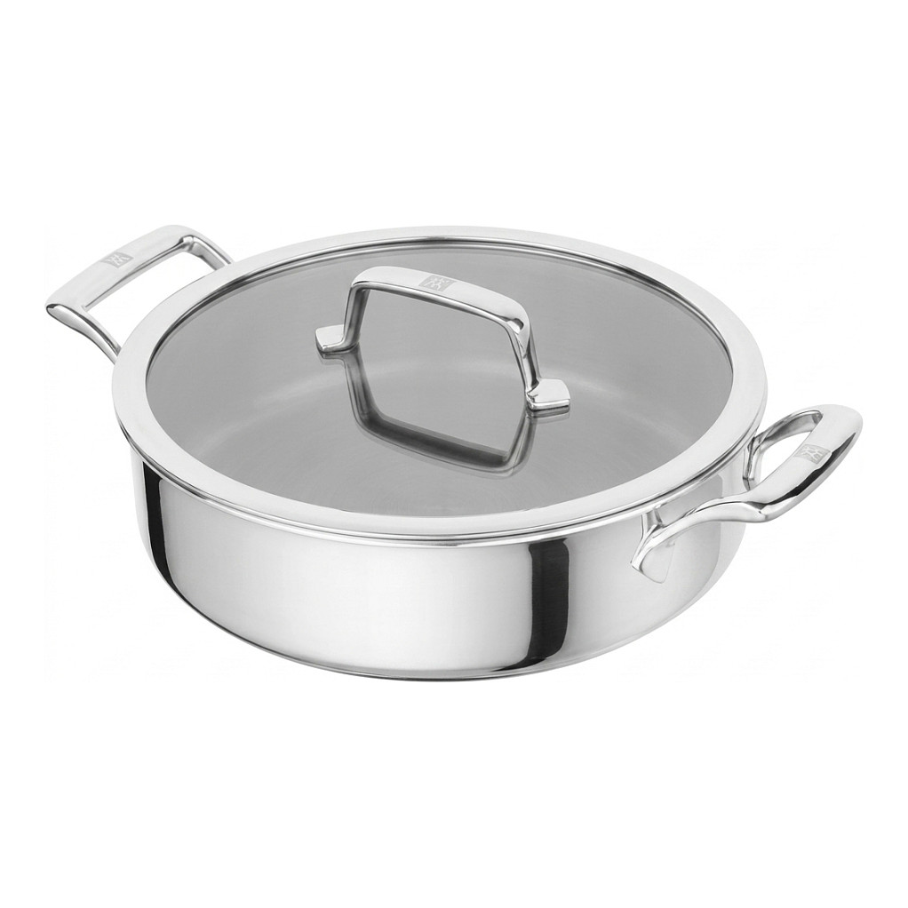 Peak Servierpfanne 26 cm, 18/10 Edelstahl Haushaltskleingeräte