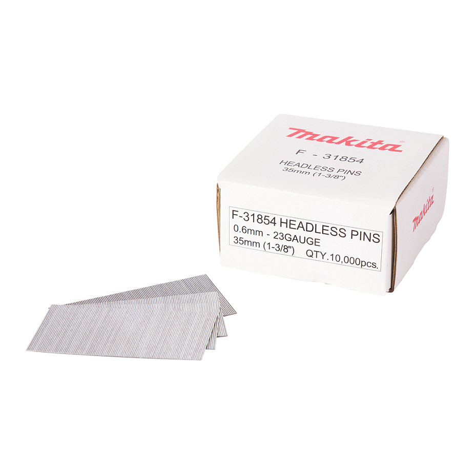 Stiftnägel ohne Kopf 0.6x35mm F-31854, 10000 Stück