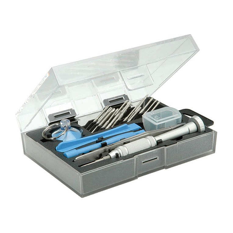 VALUE Przisionswerkzeug-Set fr Elektronik-Kleingerte, 24 Teile