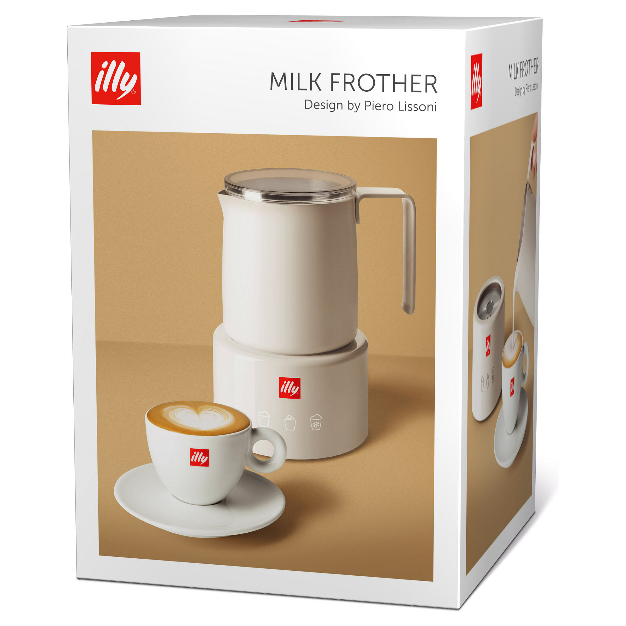 Illy 22984 milk frother/warmer