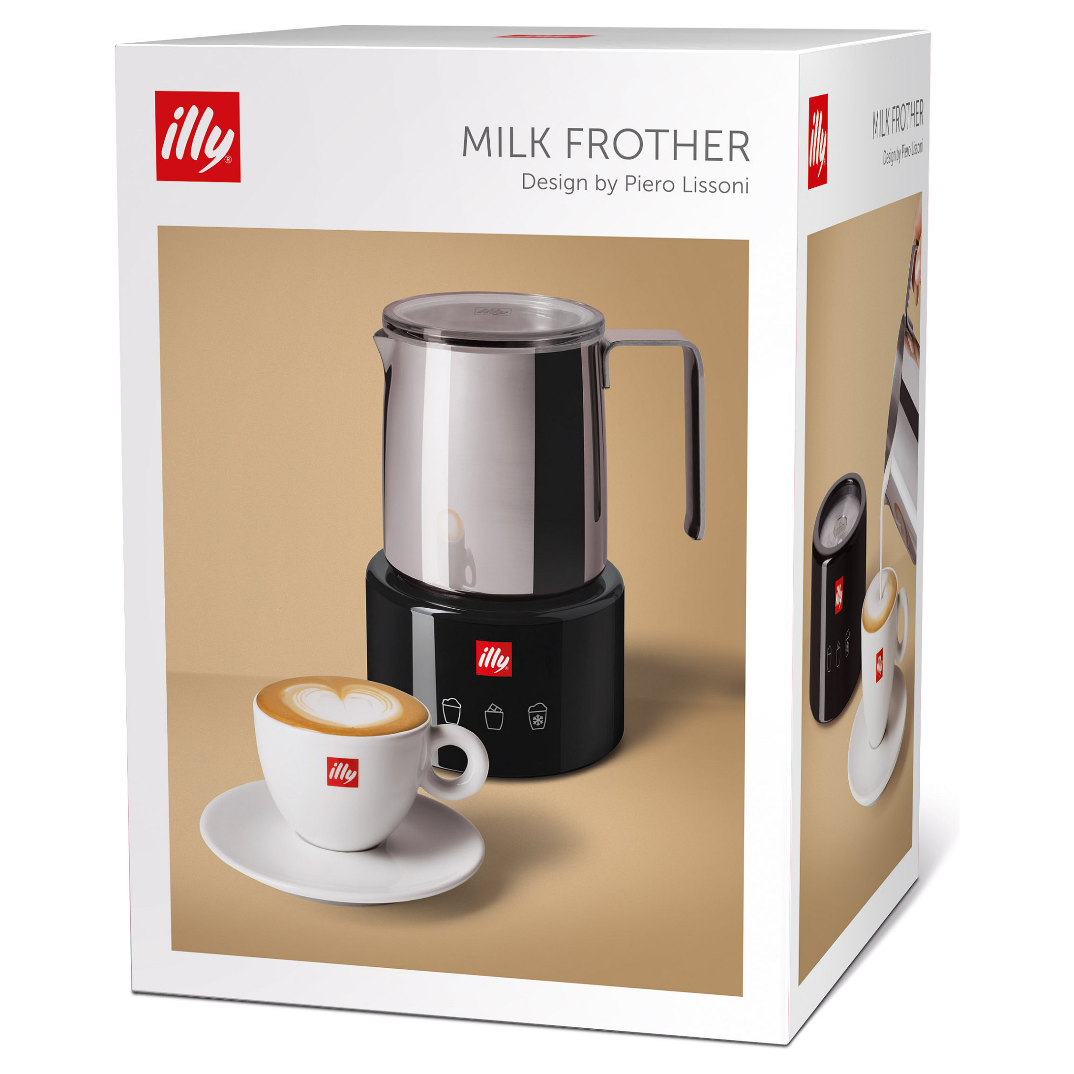 Illy 23760 milk frother/warmer