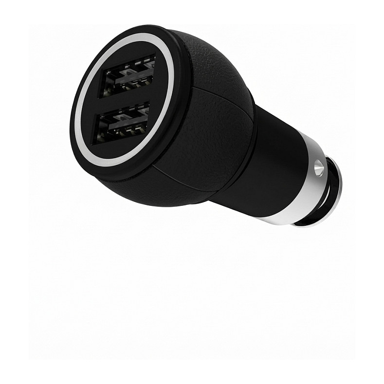 Azuri AZPCHEAD2USBDUOBLK mobile device charger Smartphone Zubehör