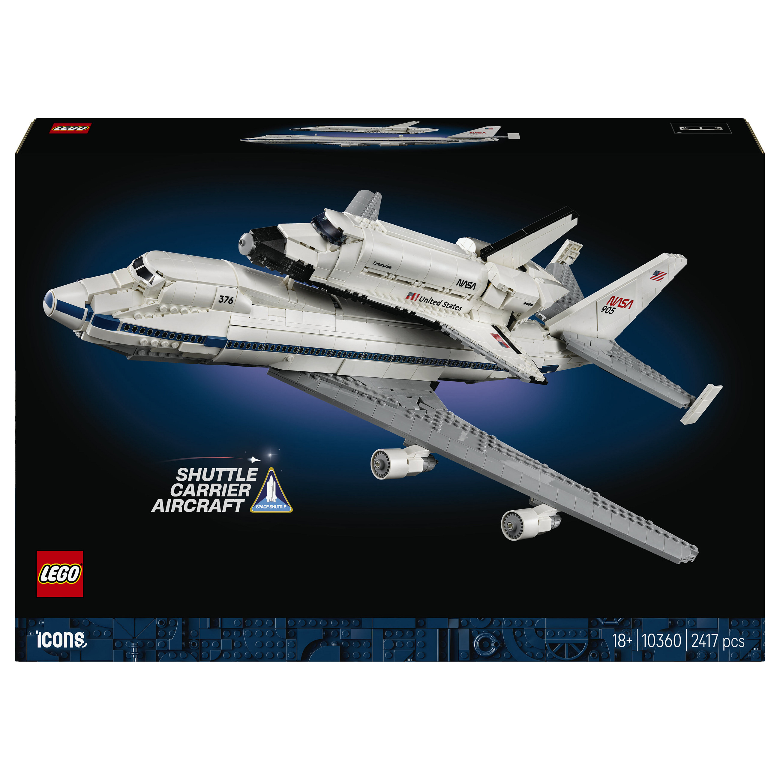 Icons 10360 Spaceshuttle-Transport-Jumbo