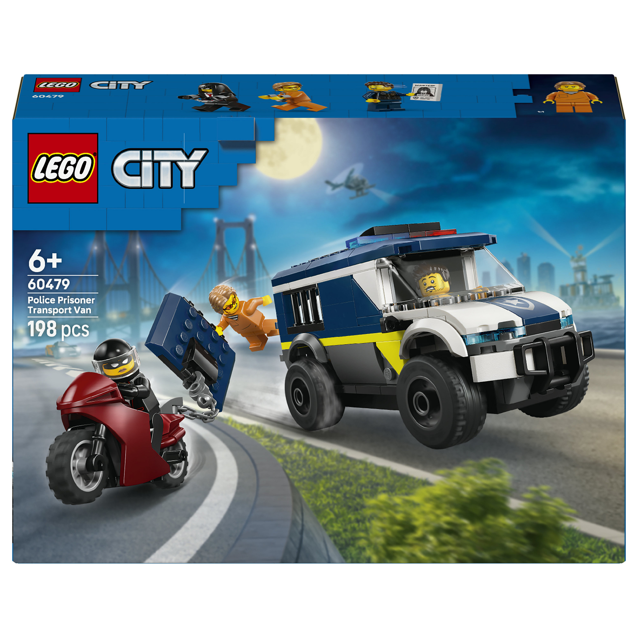 LEGO City Police Prisoner Transport Van 60479 Spielwaren