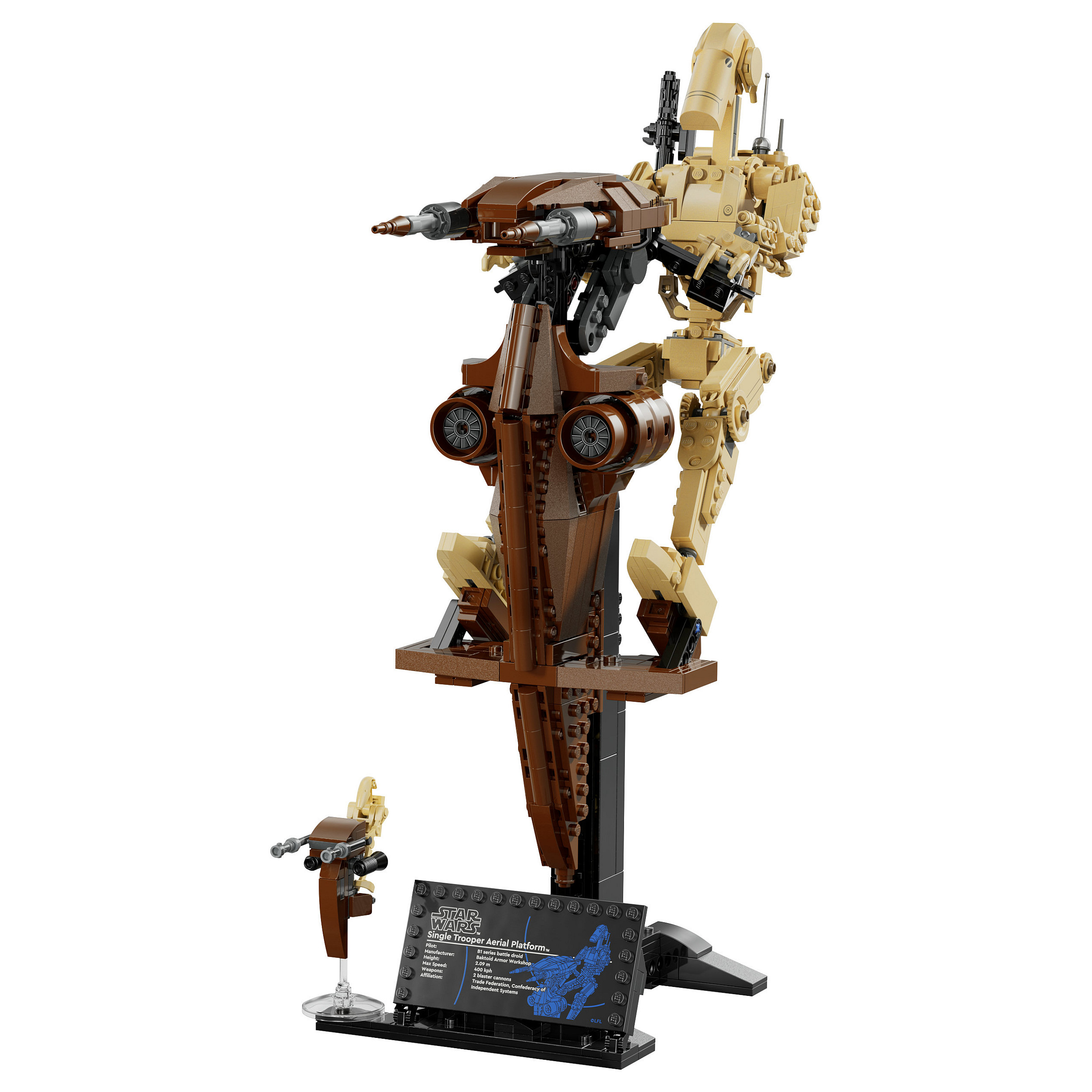 Star Wars Kampfdroide mit STAP--75428