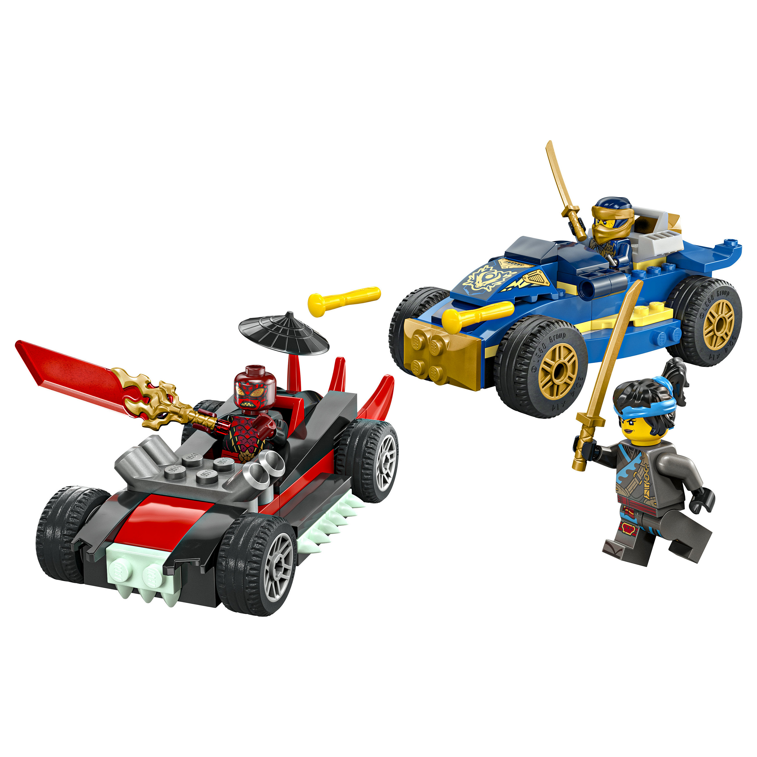 Ninjago - Action-Autorennen: Rogue vs. Drix--71840