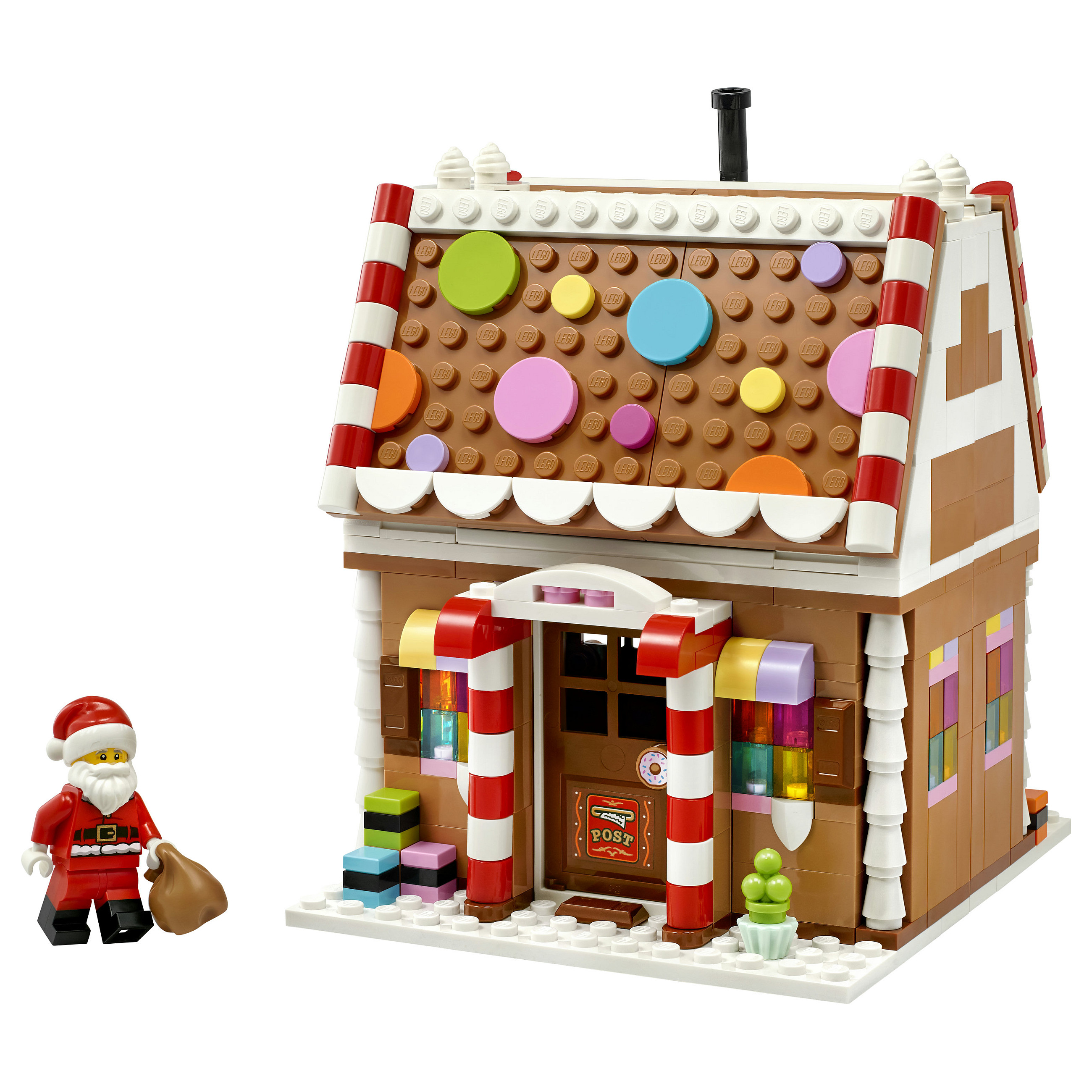 LEGO 40809 Seasonal Weihnachtliches Lebkuchenhaus