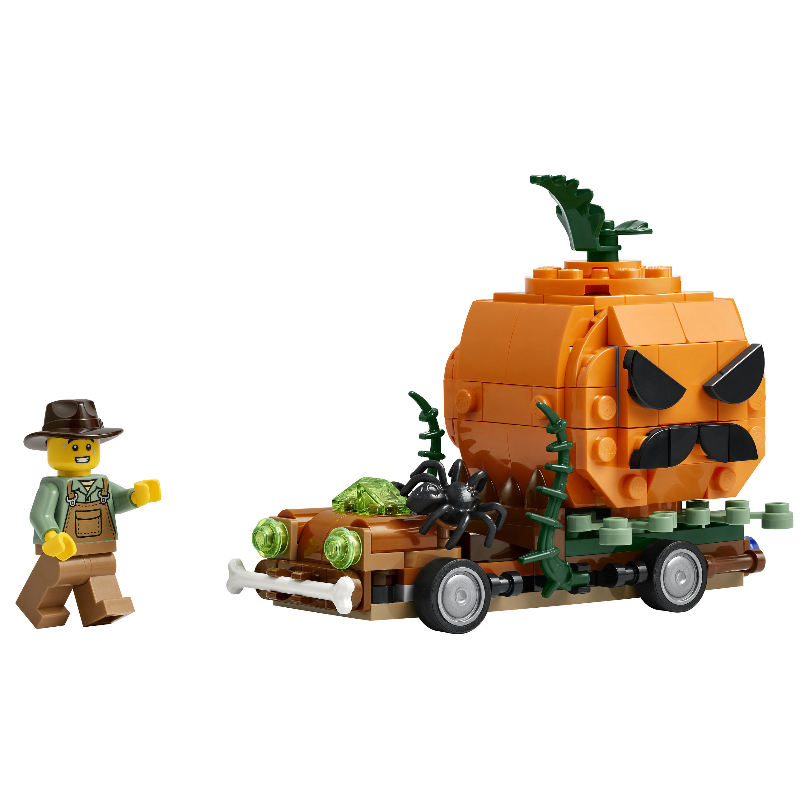 LEGO Iconic Jack-O'-Lantern Pickup Truck