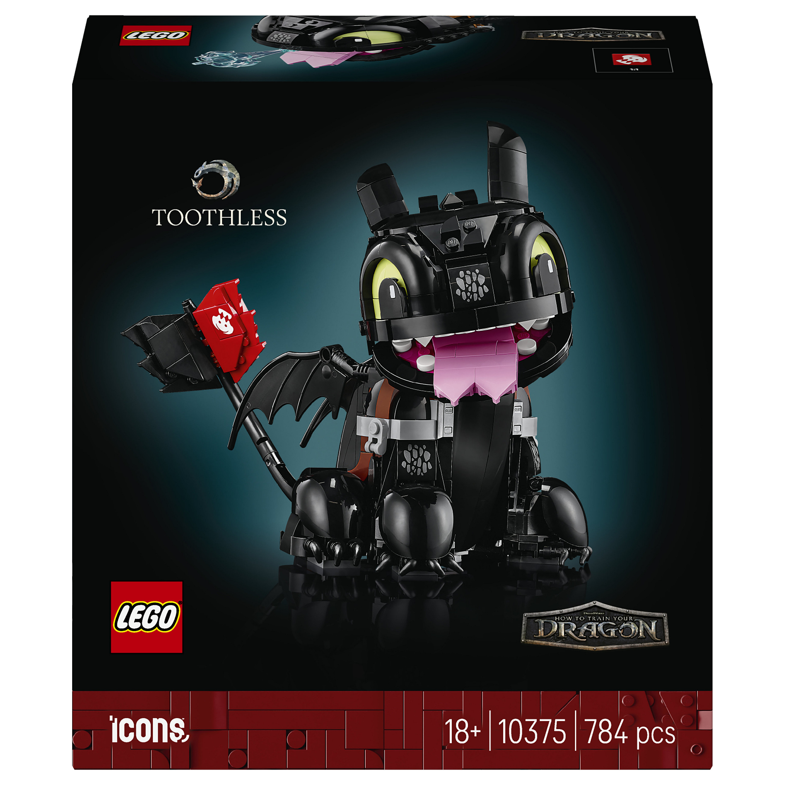 ICONS 10375 How to Train Your Dragon Toothless