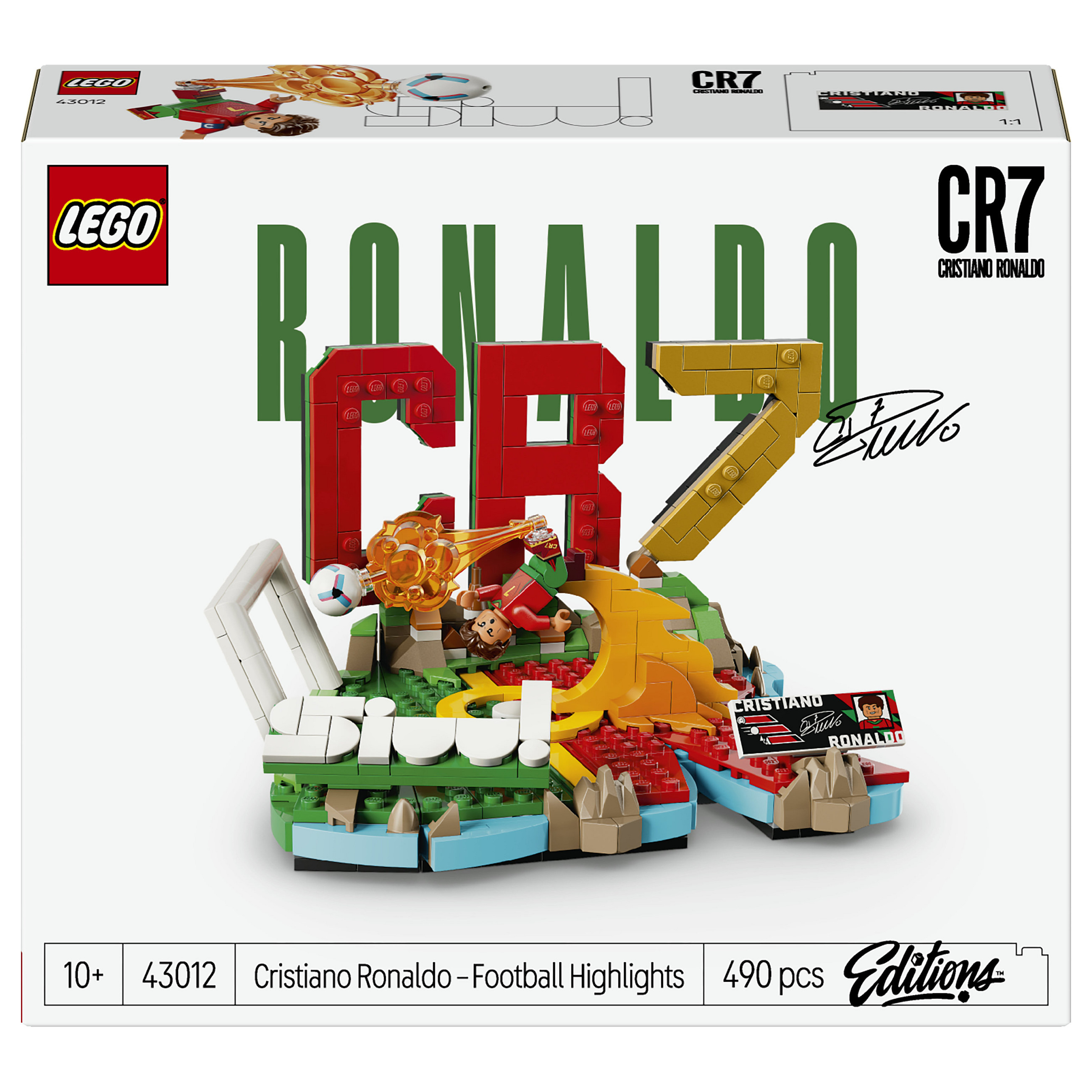 LEGO Editions Cristiano Ronaldo – Soccer Highlights 43012 Spielwaren