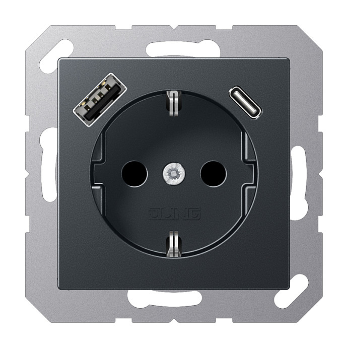 JUNG A1520-15CAANM socket-outlet Elektroinstallation