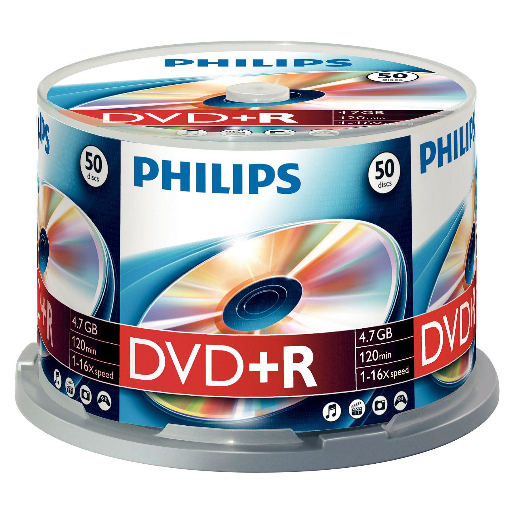 Philips DR4S6B50F/00 blank DVD Multimedia-Zubehör
