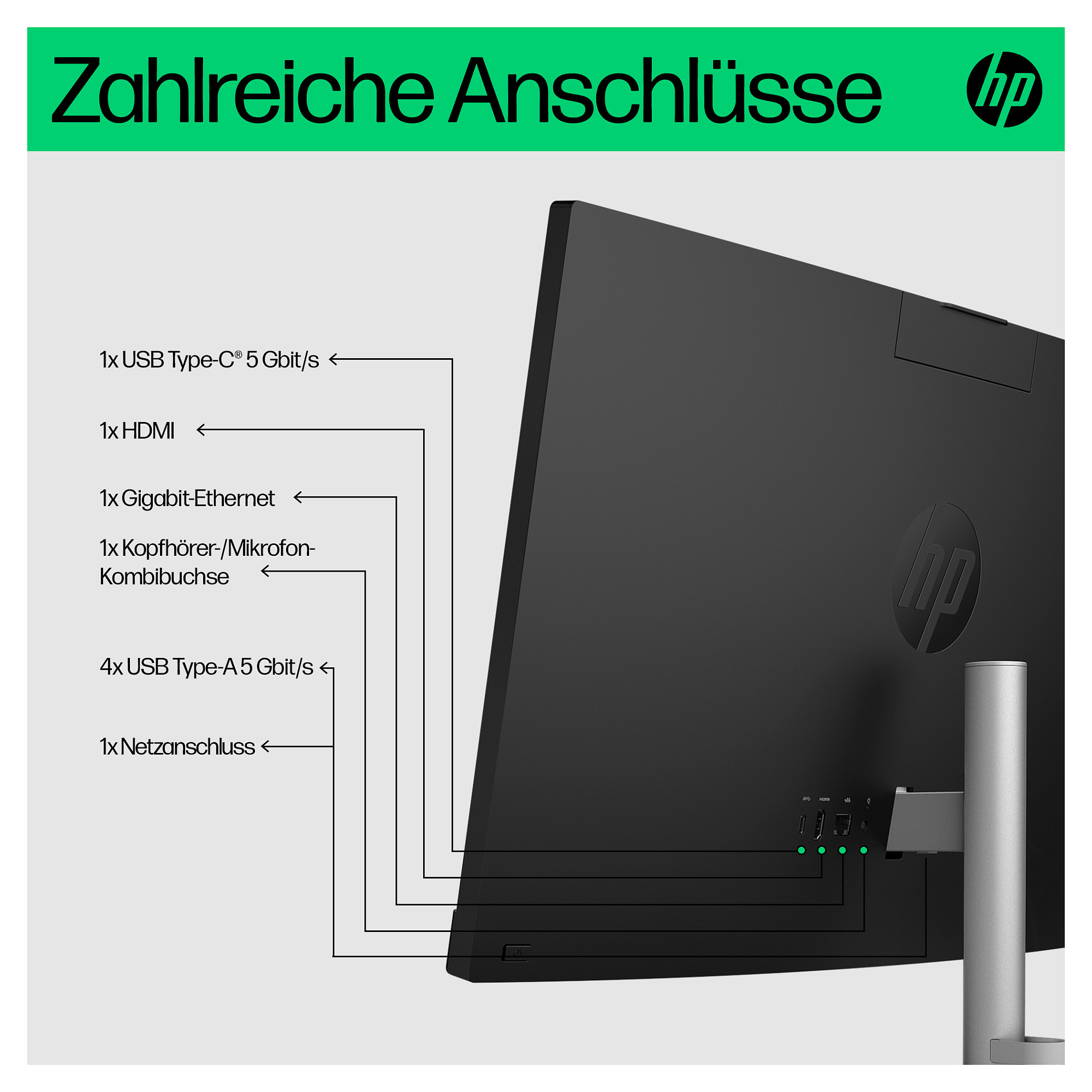 AIO HP All-in-One PC 24-cr0103ng i5-1335U/16GB/512SSD/W11 Home