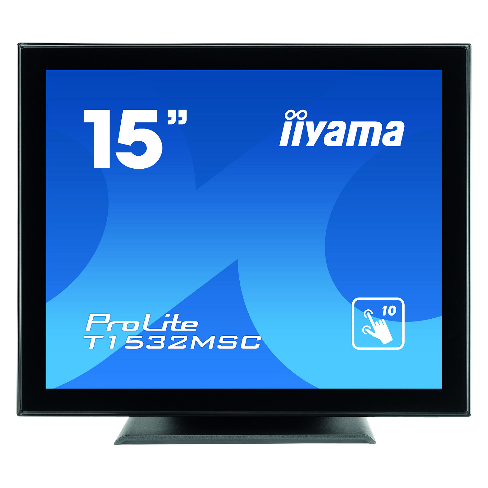 38,0cm/15"" (1024x768) iiyama ProLite T1532MSC-B5AG 4:3 TN 8ms HDMI DisplayPort VGA VESA Speaker Touch Black