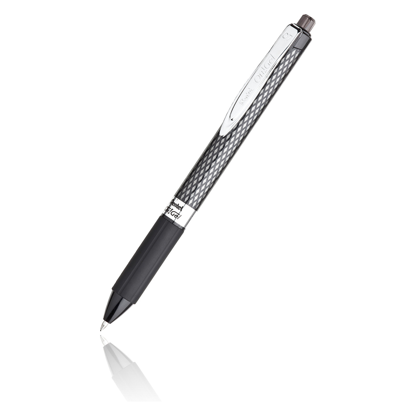 Pentel Oh!Gel Gelschreiber 0.35 mm, Schreibfarbe: Schwarz Tinte
