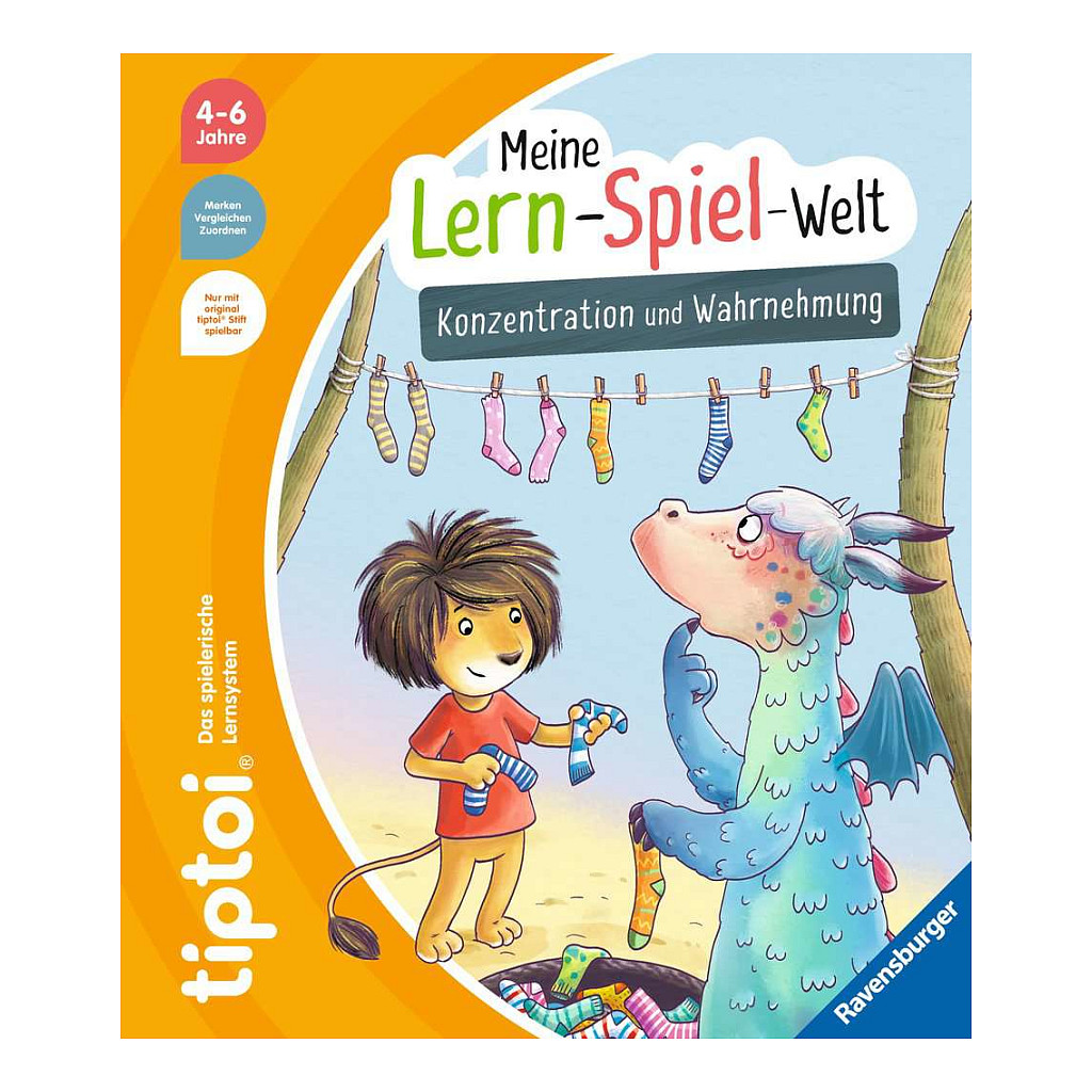 tiptoi Meine Lern-Spiel-Welt: Konzentration und Wahrnehmung Spielwaren