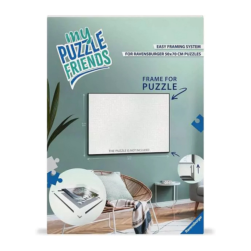 Puzzle-Rahmen (schwarz, 1000 Teile) Spielwaren