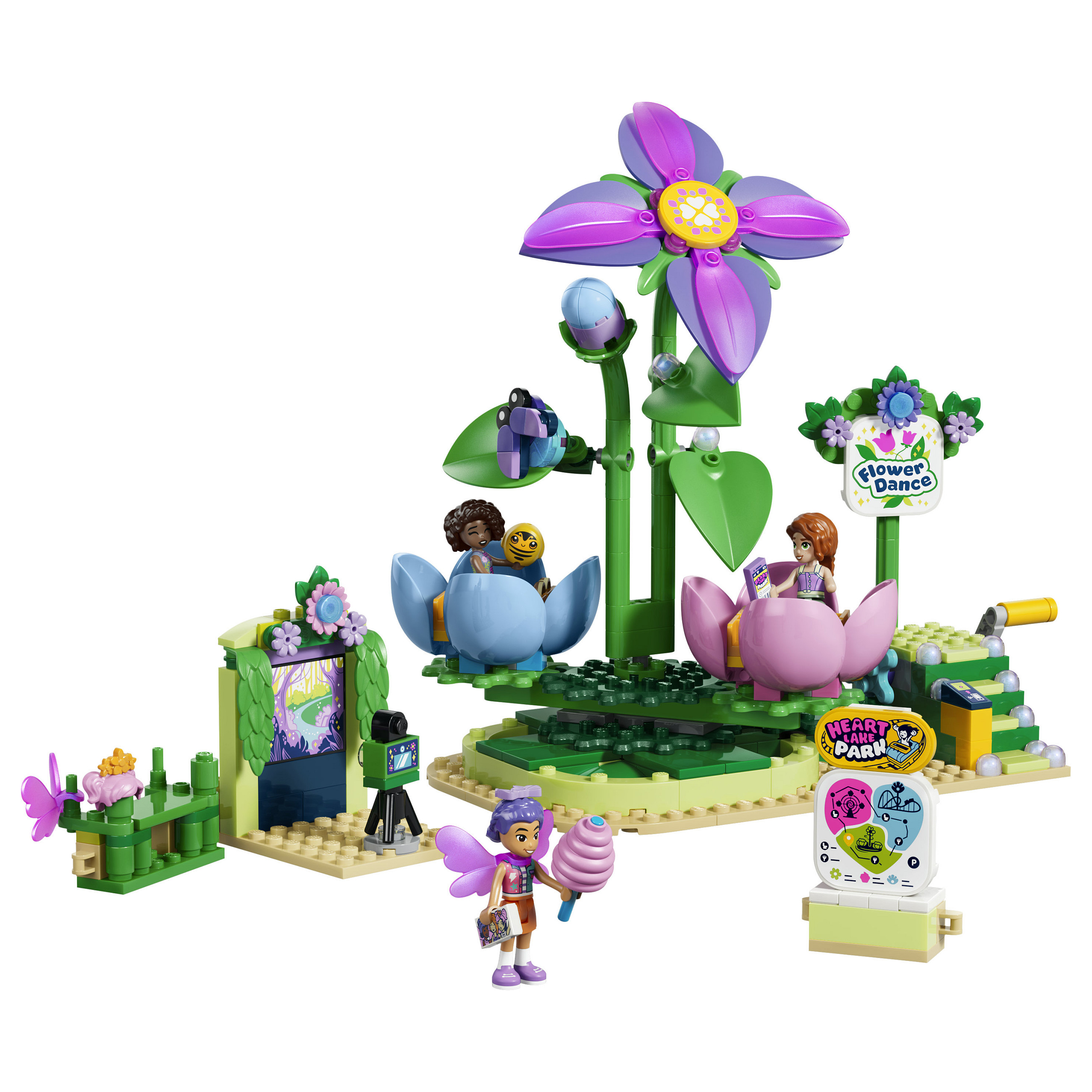 LEGO Friends Feentassen-Karussell mit Blumendeko