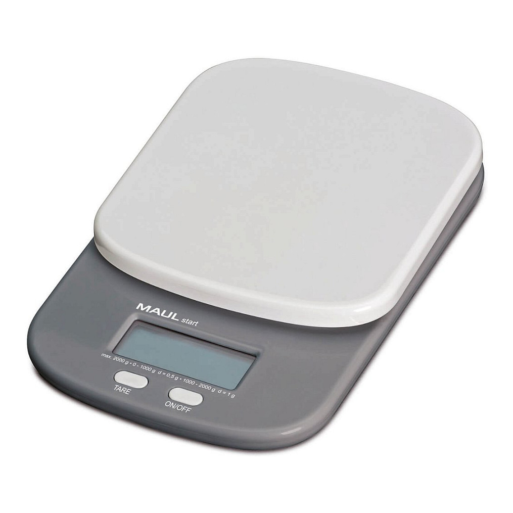 MAUL Briefwaage MAULstart, Tragkraft: 2.000 g, grau