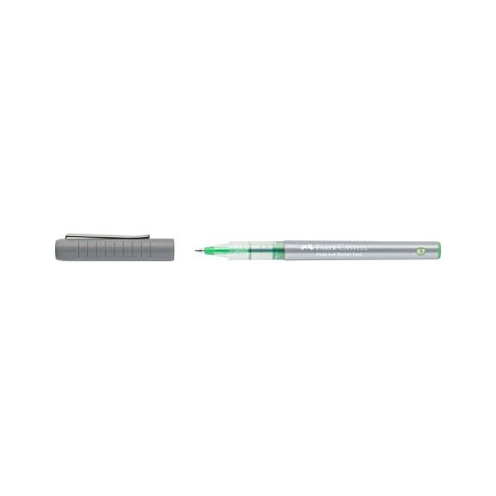 FABER-CASTELL Free Ink Tintenroller grau 0.7 mm Schreibfarbe: grasgrün