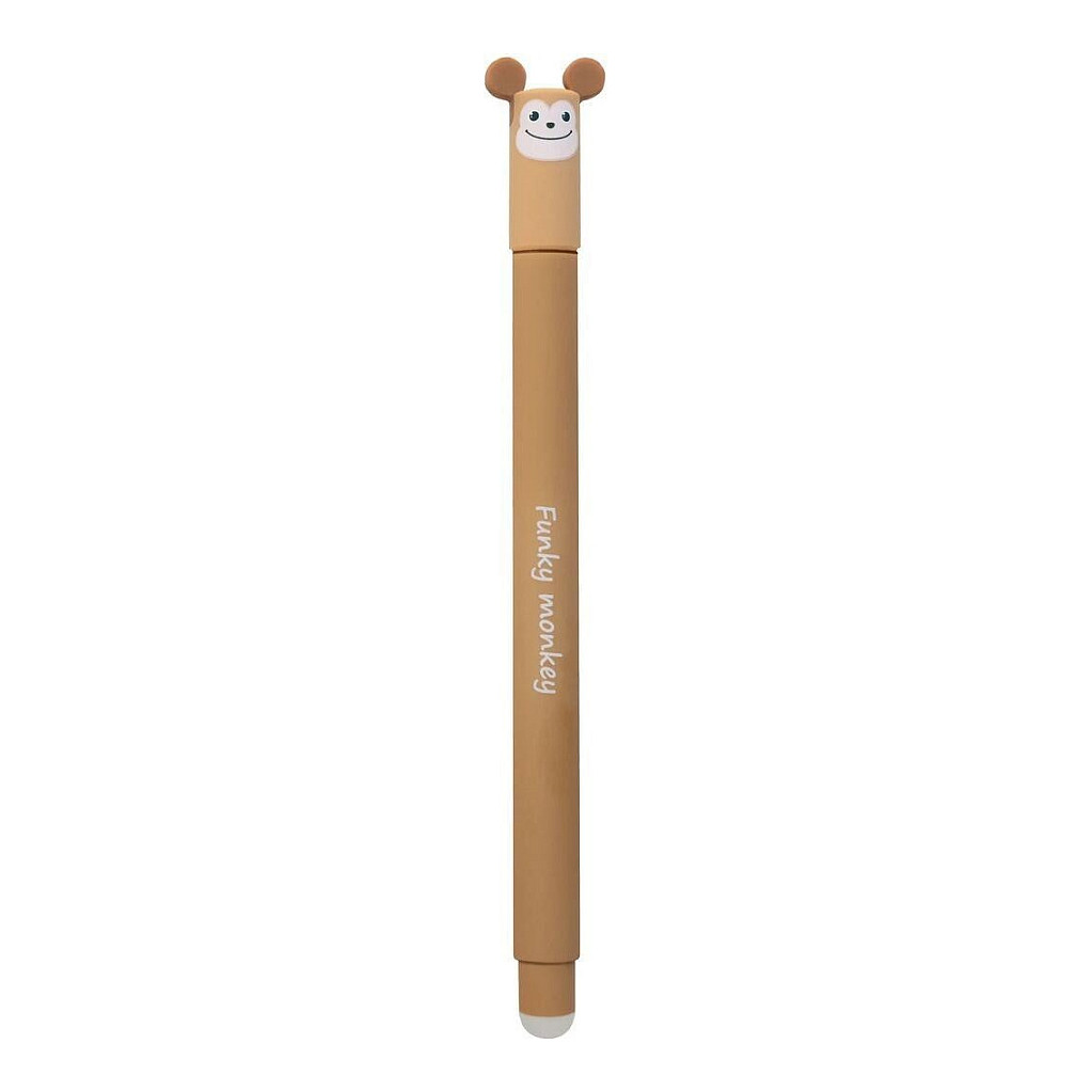 EBERHARD FABER Animal Erase it! Monkey Gelschreiber 0.7 mm Schreibfarbe: Blau Tinte