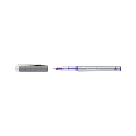 FABER-CASTELL Free Ink Tintenroller grau 0.7 mm Schreibfarbe: Violett