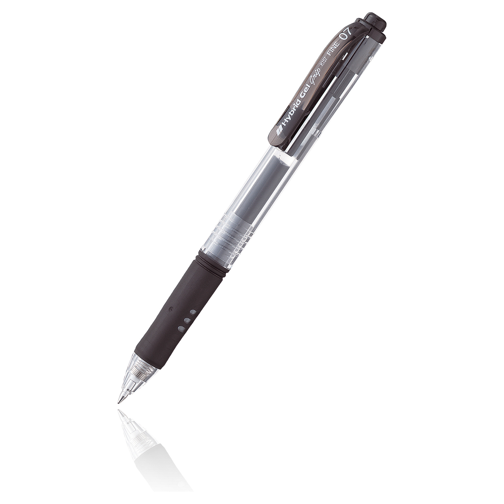 Pentel Hybrid Gel K 157 Gelschreiber 0.35 mm, Schreibfarbe: Schwarz Tinte