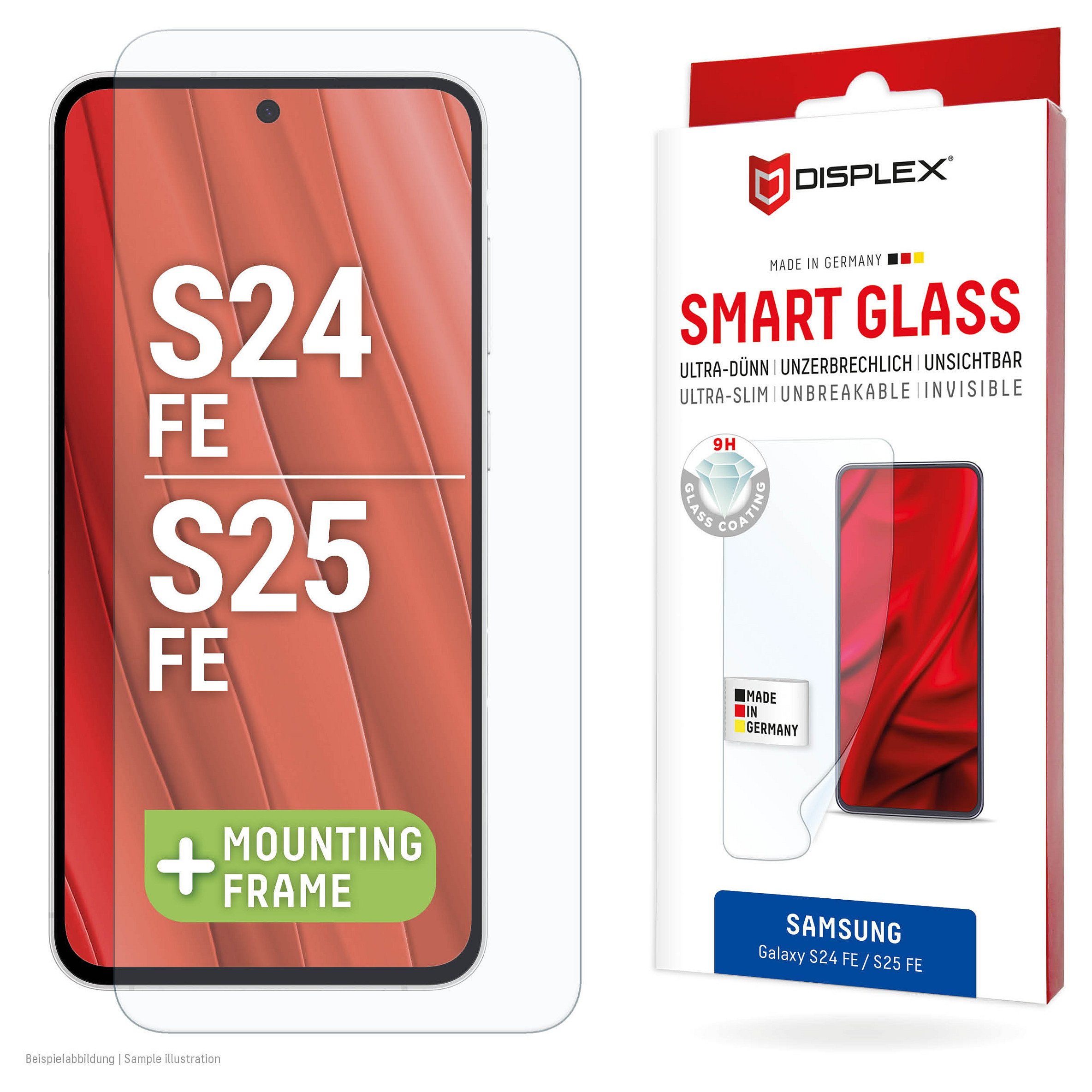 Displex 02197 mobile phone screen/back protector Smartphone Zubehör
