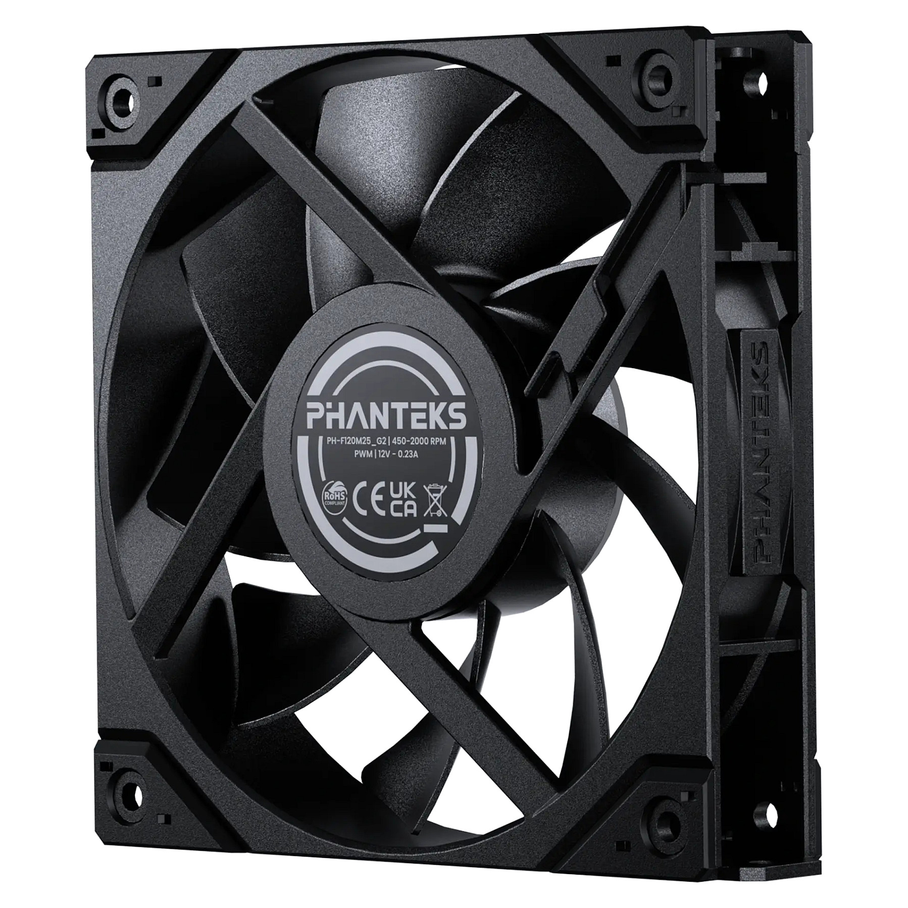 120mm Phanteks M25G2-120 Triple Pack schwarz 3er-Pack
