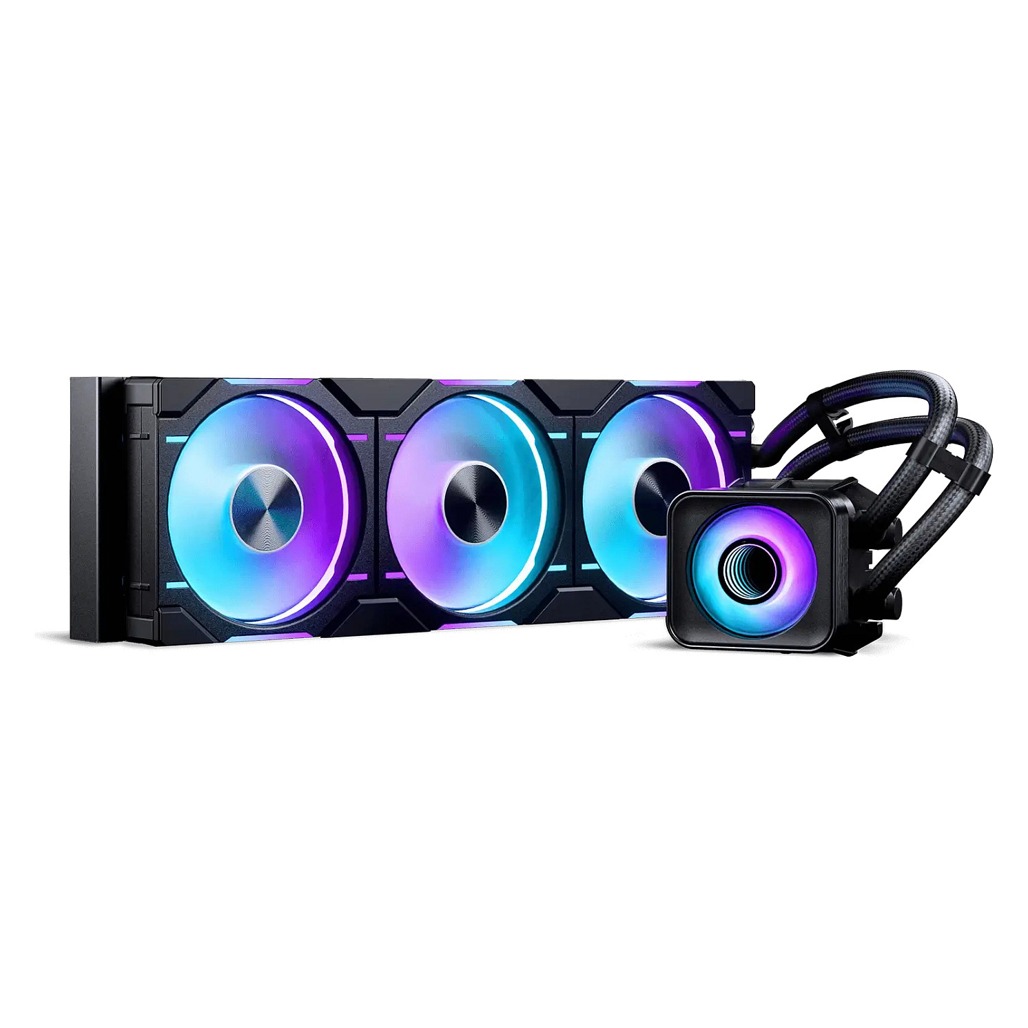 K PHANTEKS Glacier One 360D30 X2 DRGB schwarz | AiO-Wasserkühlung