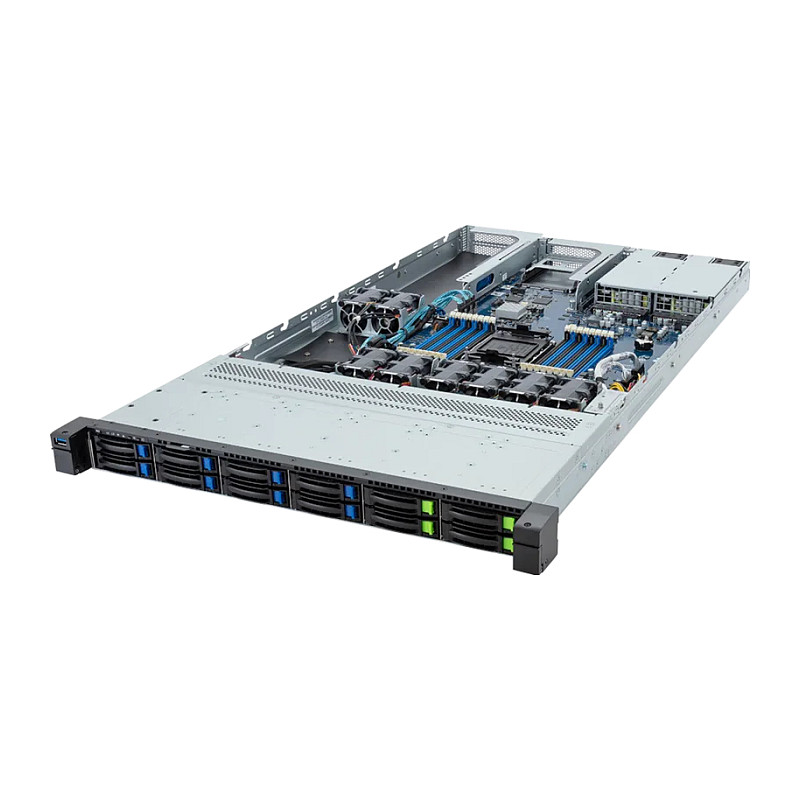 Server Gigabyte Barebone R163-SG2-AAC1-1.X Rack Server 1U Single Sockel 4677 Server Barebone