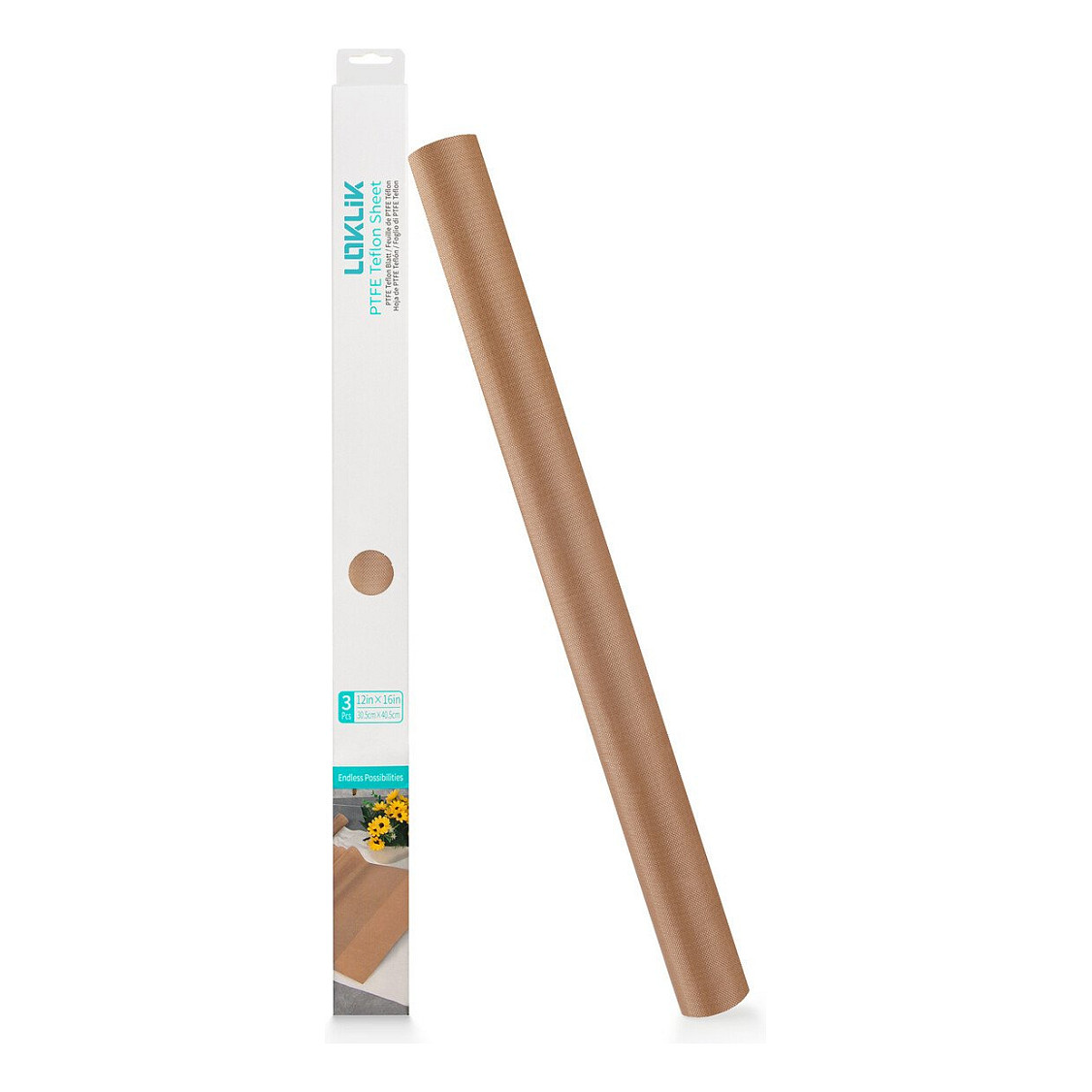 LOKLiK PTFE Teflonmatte - 3er-Pack - 30 x 40 cm