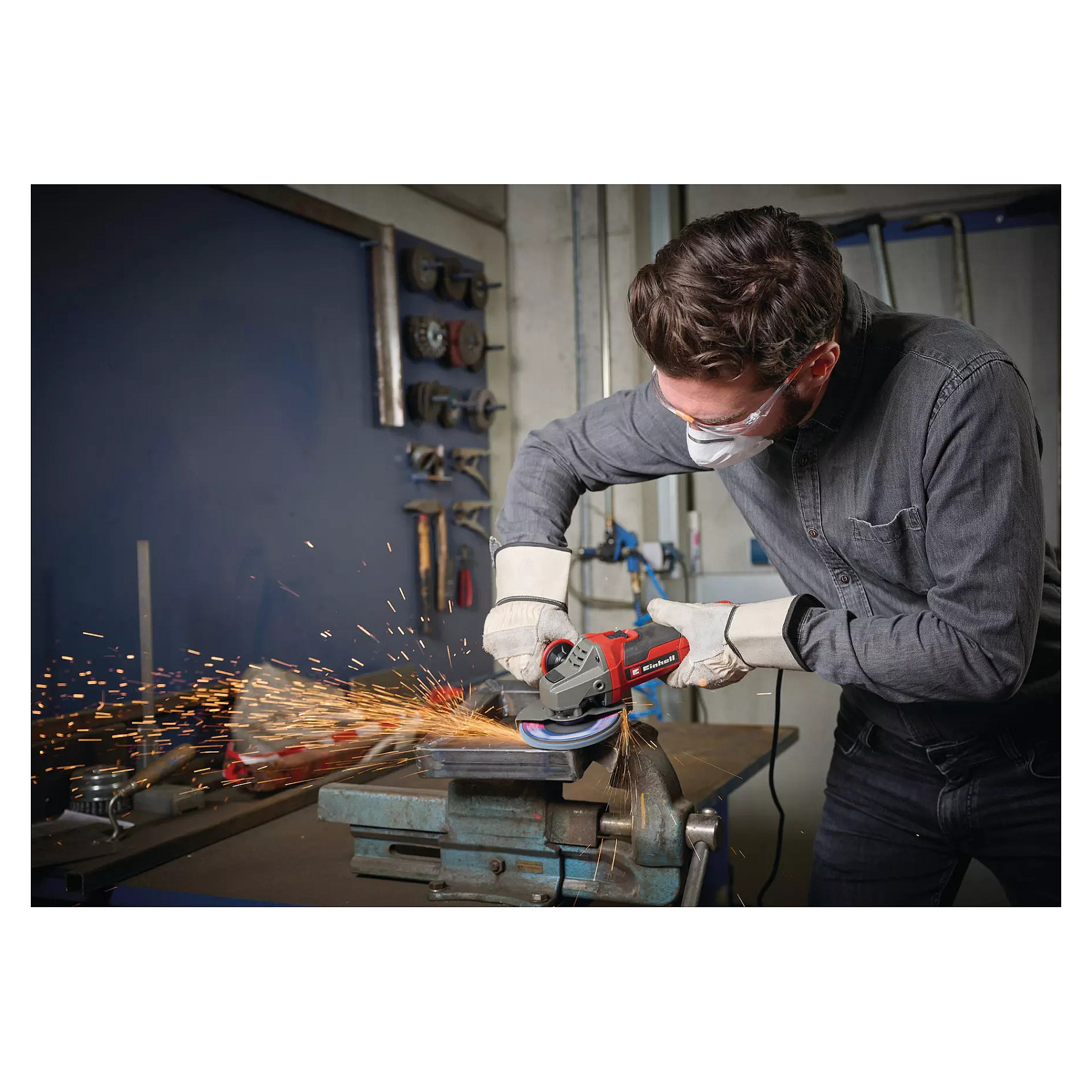 Einhell TE-AG 125/1010 angle grinder