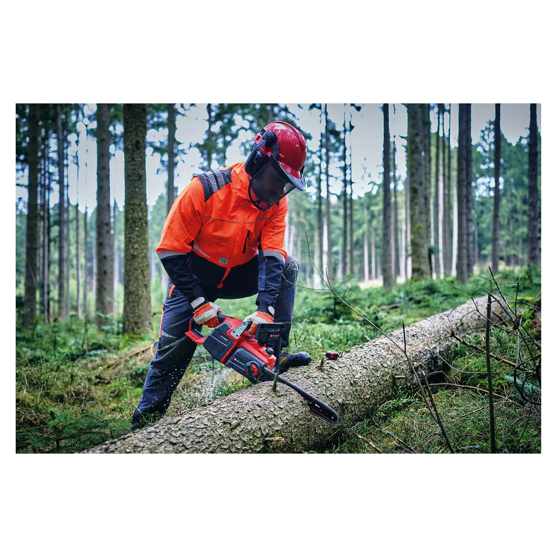 Professional Akku-Kettensge GP-LC 36/40 Li BL-Solo, 36Volt (2x18V) (rot/schwarz, ohne Akku und Ladegert)