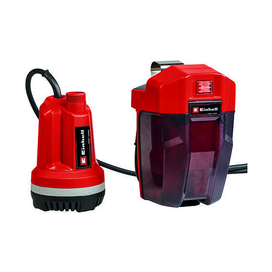 Power X-Change Akku-Klarwasserpumpe GE-PP 18 RB Li-Solo, 18Volt, Tauch- / Druckpumpe (rot/schwarz, ohne Akku und Ladegert) Werkzeuge
