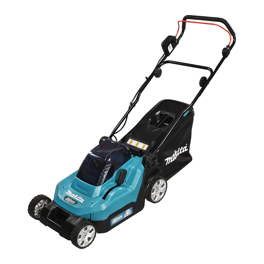 Akku-Rasenmher DLM382PM2, 36Volt (2x18Volt) (blau/schwarz, 2x Li-Ionen Akku 4,0Ah)