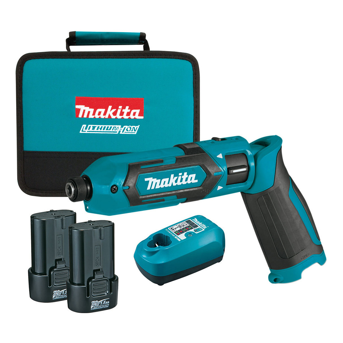 Akku-Knickschlagschrauber TD022DSE 7,2Volt (blau/schwarz, 2x Li-Ionen Akku 1,5Ah) Werkzeuge