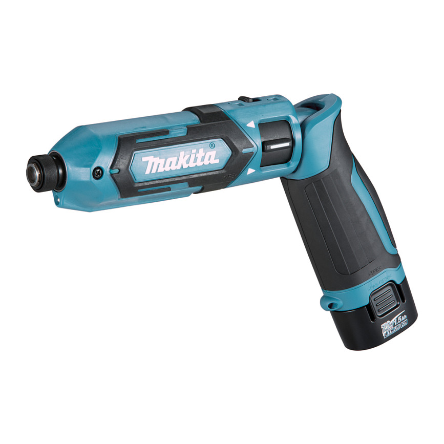 Akku-Knickschlagschrauber TD022DSE 7,2Volt (blau/schwarz, 2x Li-Ionen Akku 1,5Ah)